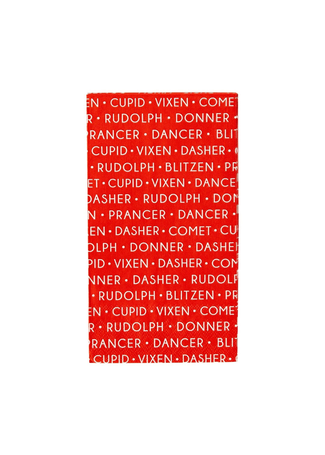 Reindeer Names Guest Towel Napkins