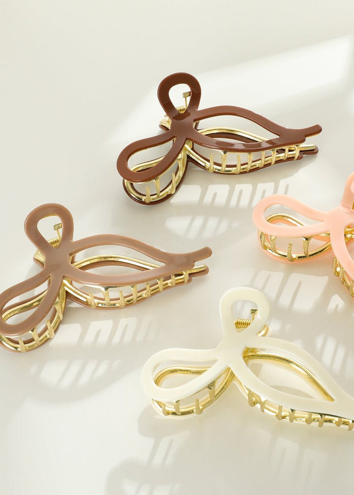 Bow Claw Clip - Clementine Home Floral Gift