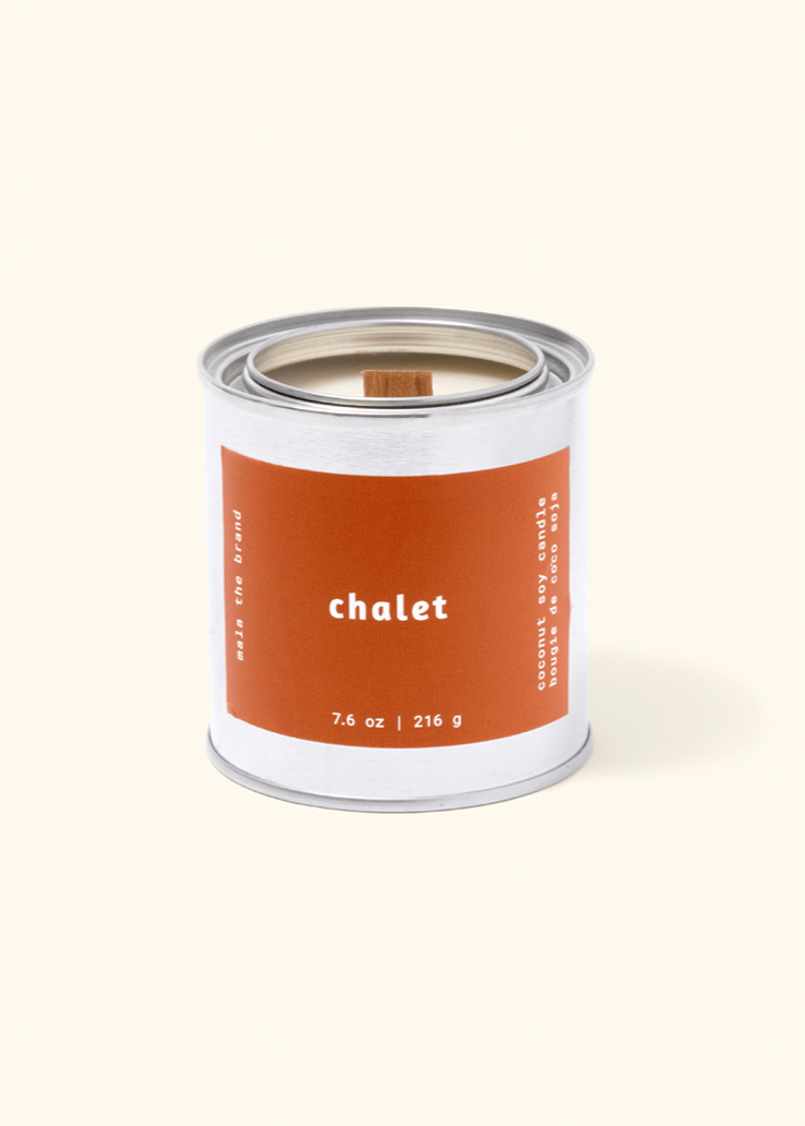 Chalet Candle - Clementine Home Floral Gift