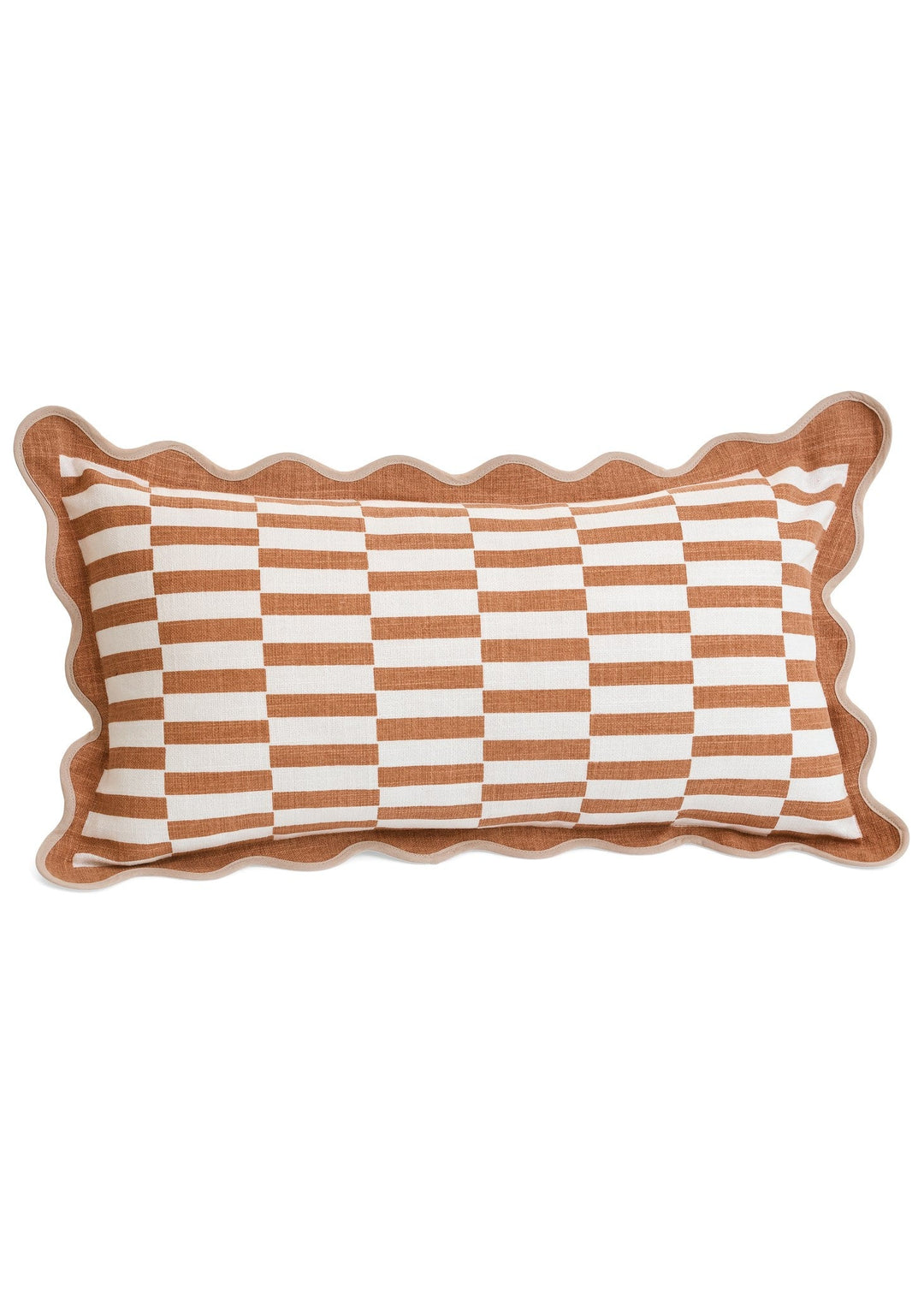 Cushion with Scallop Edge - Clementine Home Floral Gift