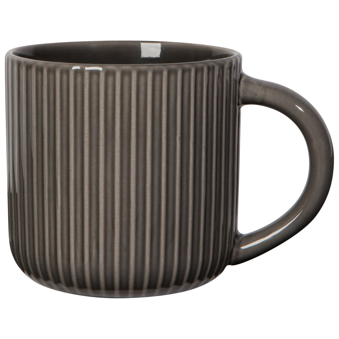 Fluted Mug - Shadow - Clementine Home Floral Gift