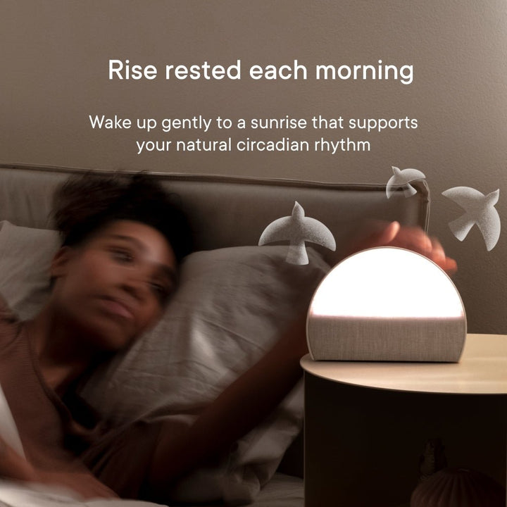 Hatch Restore 2, Sunrise Alarm Clock, Sound Machine - Putty (Winter '24 Add - On) - Clementine Home Floral Gift