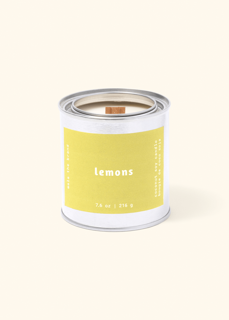 Lemons Candle - Clementine Home Floral Gift
