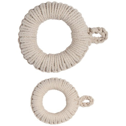 Natural Orb Trivets, Set of 2 - Clementine Home Floral Gift