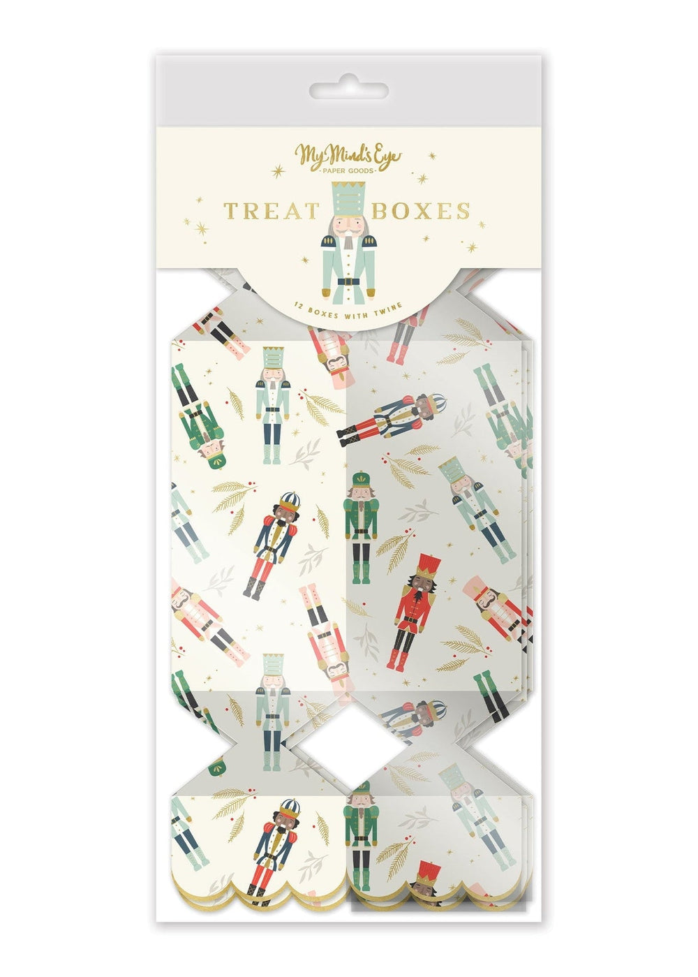 Nutcracker Treat Cracker Boxes - Clementine Home Floral Gift