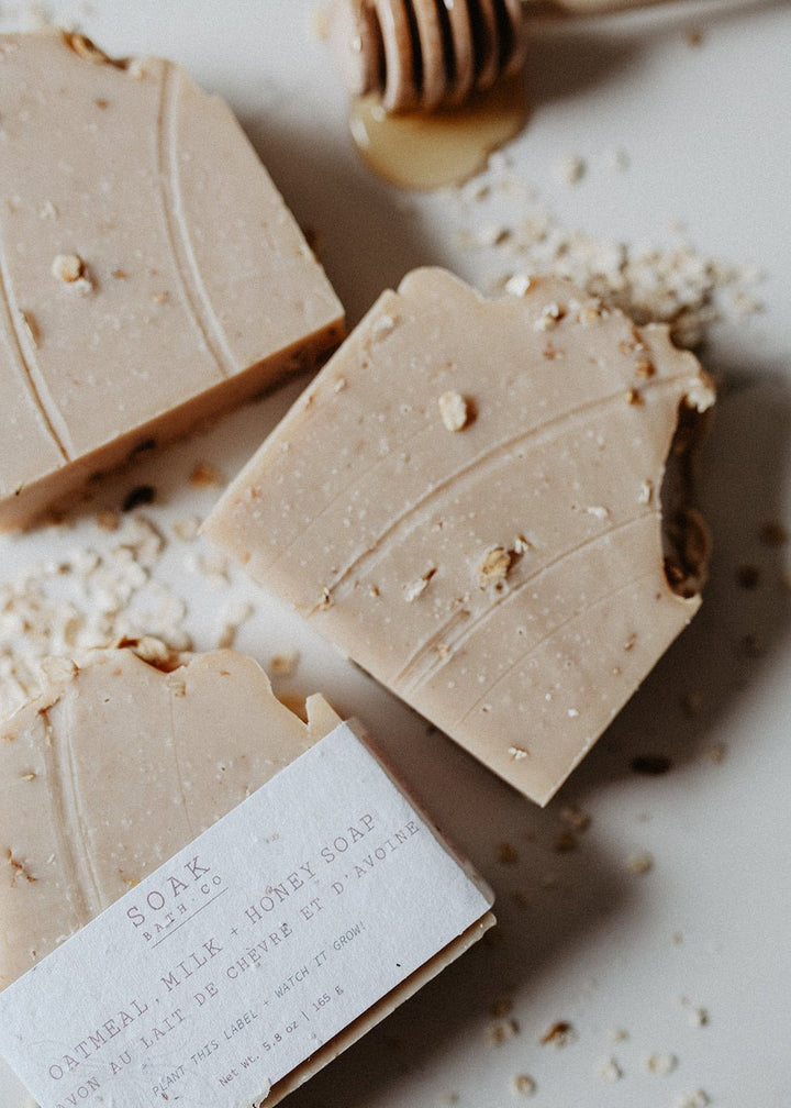 Oatmeal Milk and Honey Bar - Clementine Home Floral Gift