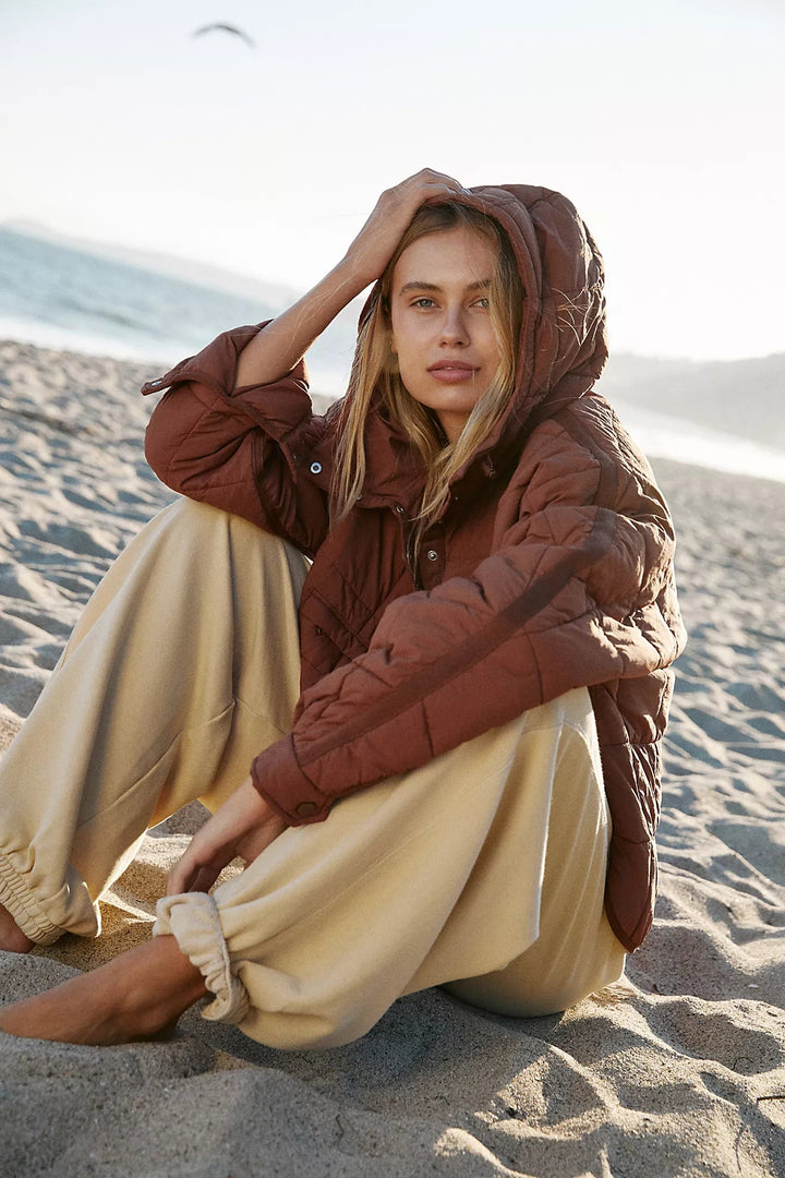 Piper Pullover - Rust Brown - Clementine Home Floral Gift