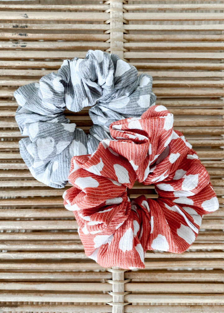 Polka Dot Scrunchie - Clementine Home Floral Gift