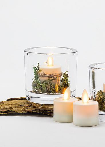 Reallite Tealight Candle - Clementine Home Floral Gift