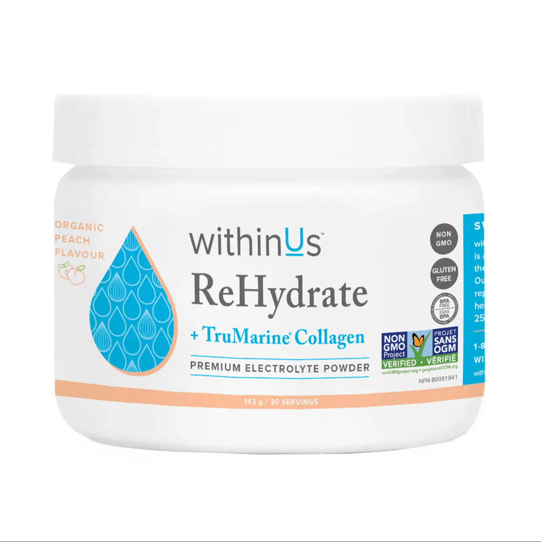 REHYDRATE + TRUMARINE® COLLAGEN JAR - Peach - Clementine Home Floral Gift