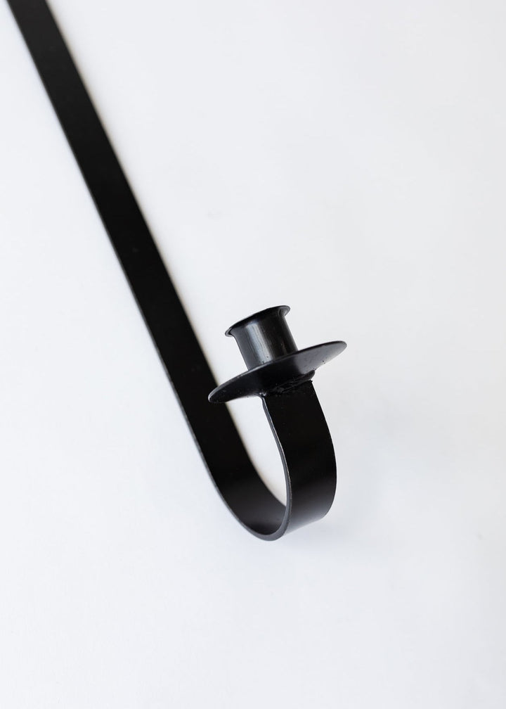 Slender Iron Candle Sconce - Clementine Home Floral Gift
