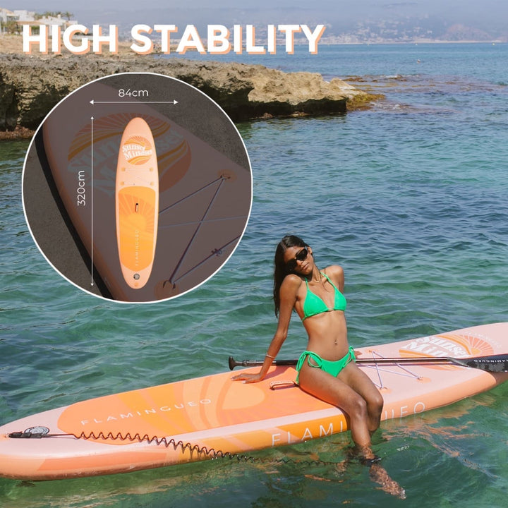 Stand Up Paddlebord - Sunset Orange - Clementine Home Floral Gift