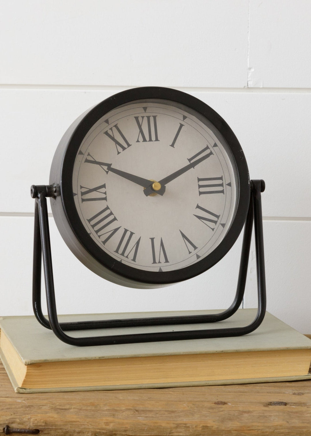Swivel Desk Clock - Clementine Home Floral Gift