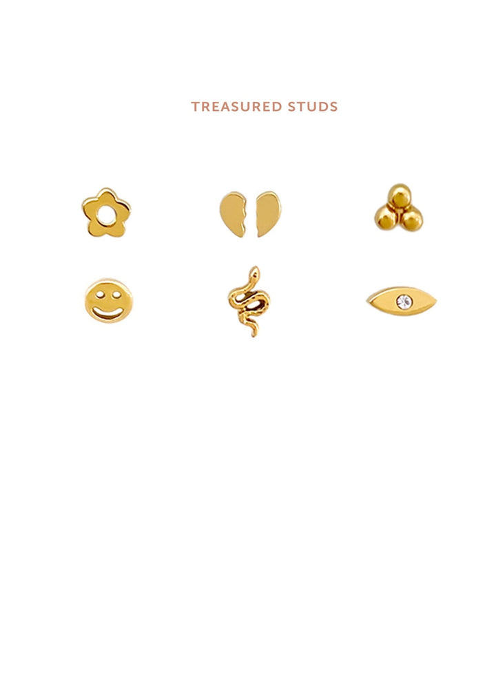 Treasures Stud Earrings - Clementine Home Floral Gift