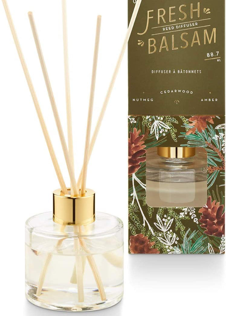 Fresh Balsam Reed Diffuser - Clementine Home Floral Gift