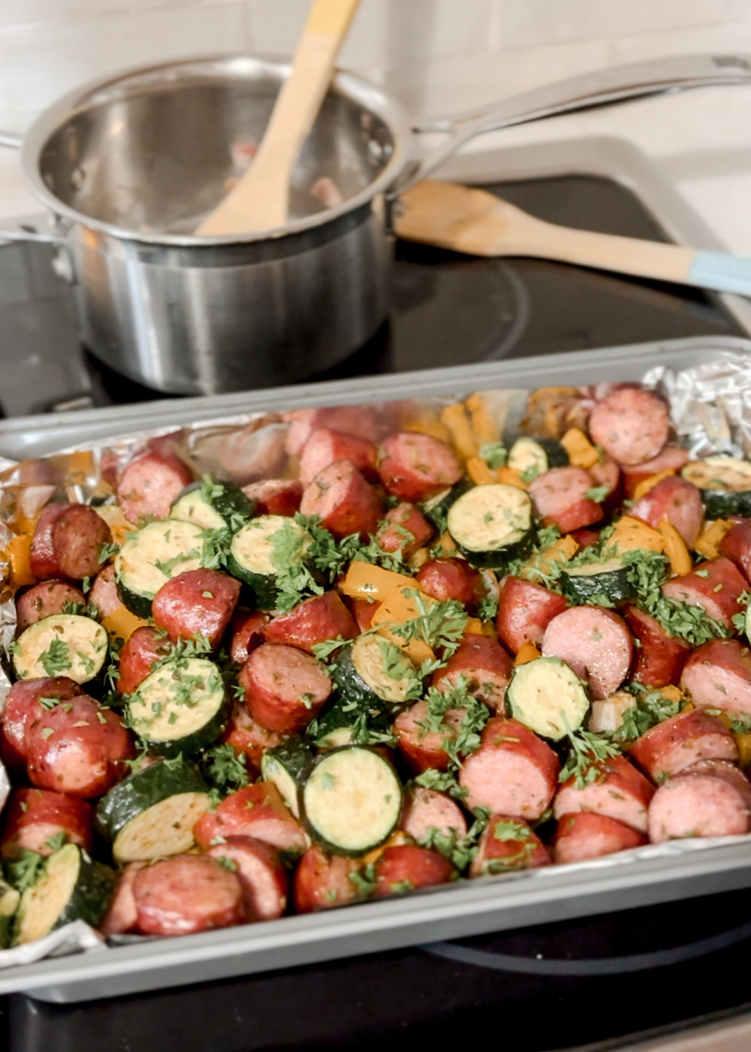 Farmhouse Sausage and Roasted Veggies: The Perfect One-Pan Meal - copy