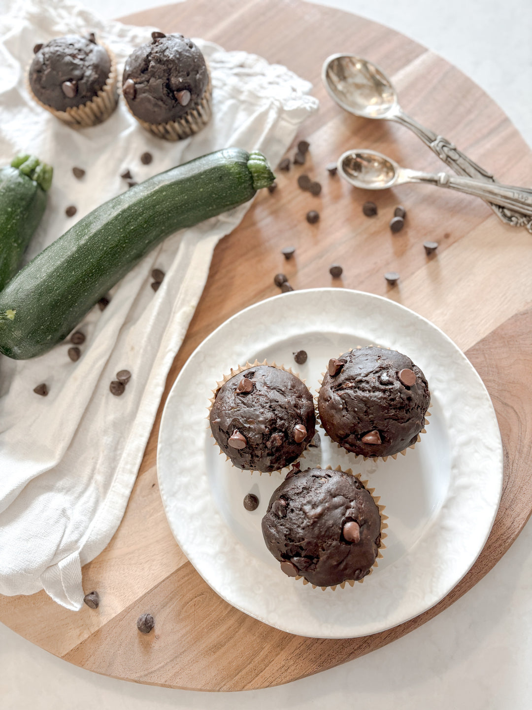 Dive Into the Delight of Healthy Double Chocolate Zucchini Muffins