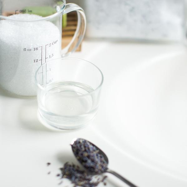 DIY This Luxurious Lavender Body Scrub Right in a Stasher Bag - Clementine Home Floral Gift