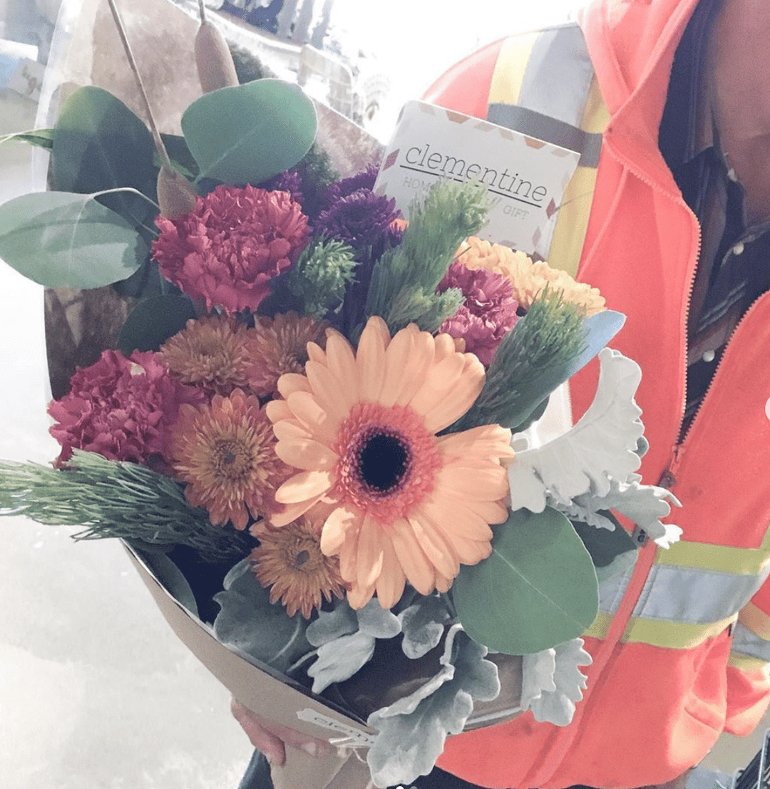 October - Clementine Home Floral Gift