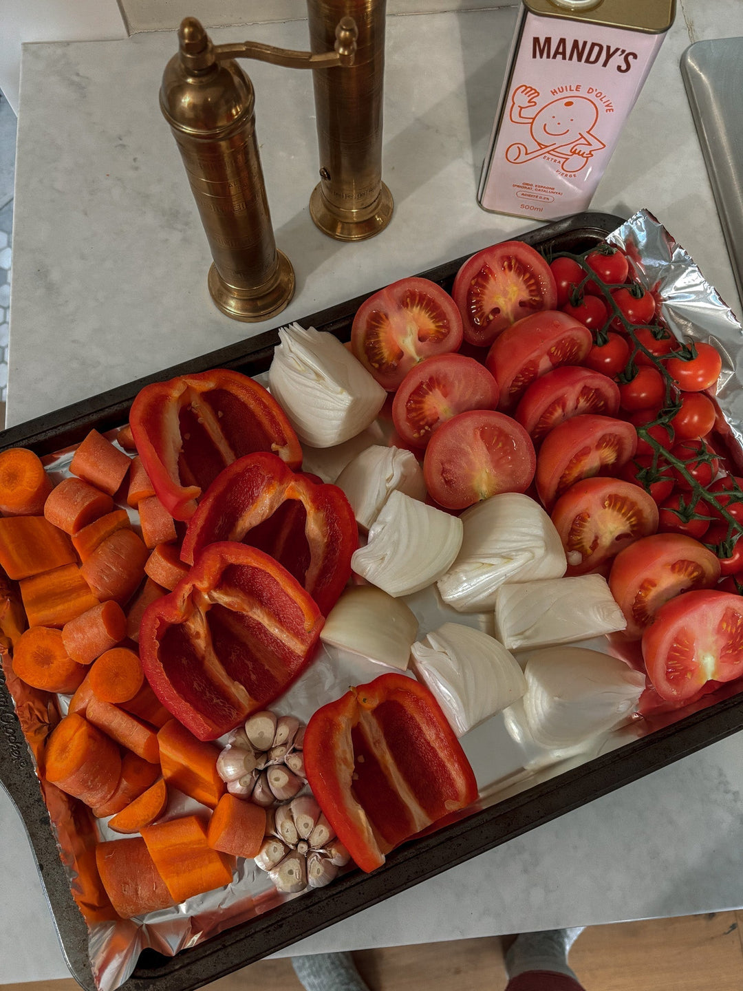 Overrun (in the Best Way): Creamy Roasted Tomato & Red Pepper Soup with a Twist - Clementine Home Floral Gift