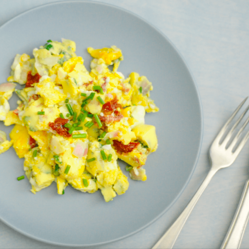Scrambled Eggs 3 Ways - Clementine Home Floral Gift