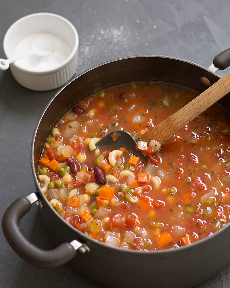 Simple, Satisfying Minestrone Soup - Clementine Home Floral Gift