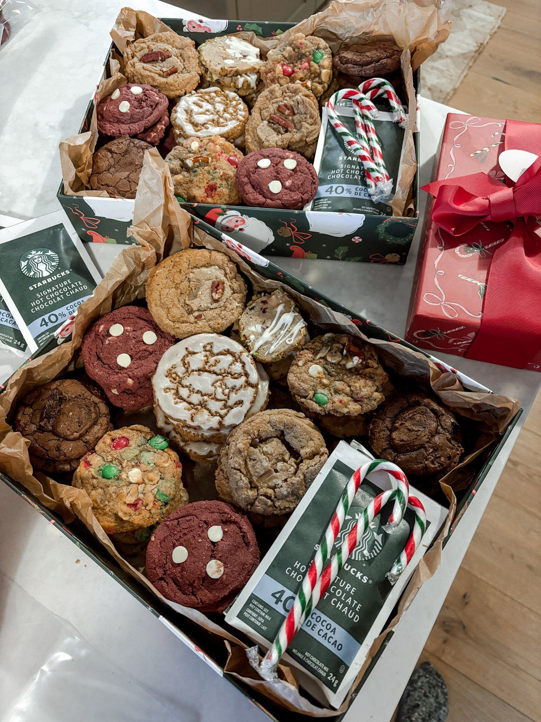 The Holiday Cookie Boxes We Put Together This Year - Clementine Home Floral Gift