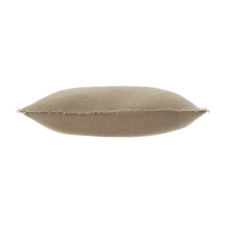 Lina Linen Pillow - Driftwood