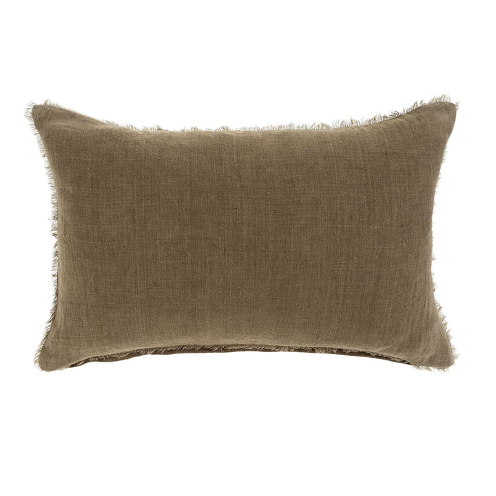 Lina Linen Pillow - Fennel