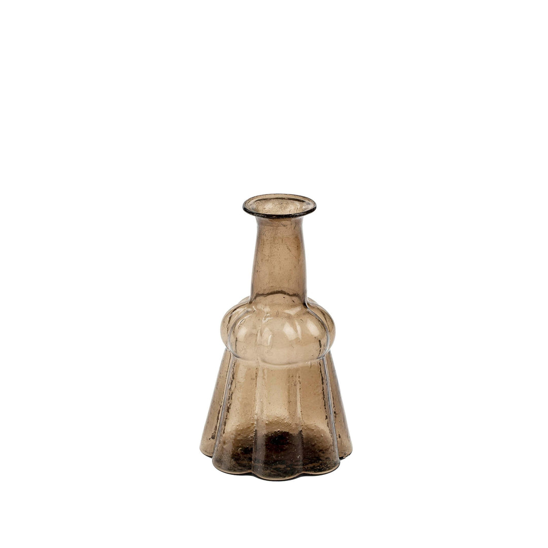Recycled Glass Bottle Vase, Set of 2