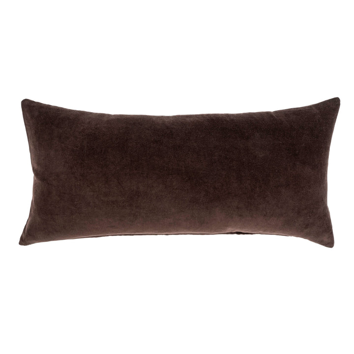 Vera Velvet Pillow - Sangria