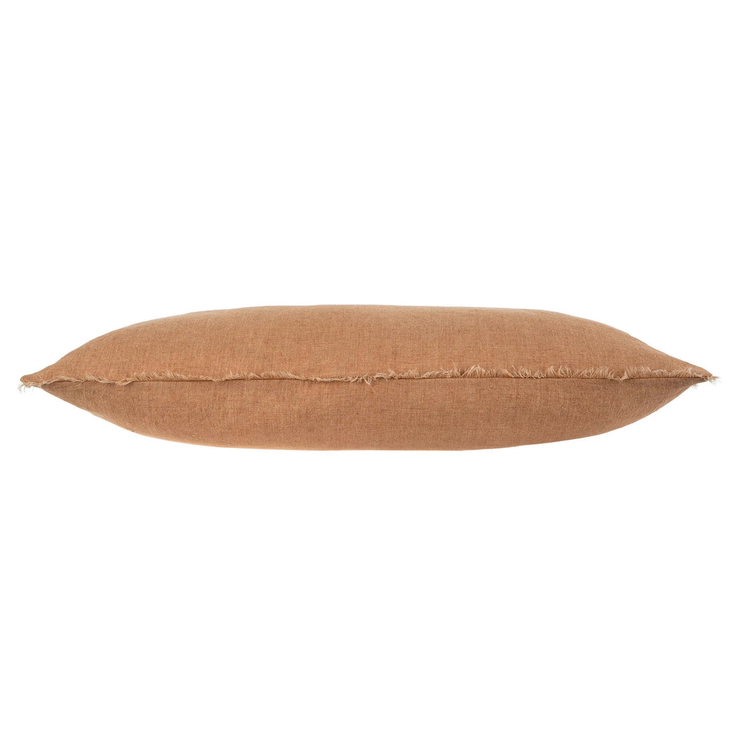 Lina Linen Pillow - Terracotta