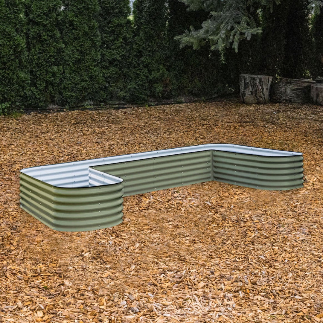Tall U-Shape Raised Garden Bed  - Multiple Heights