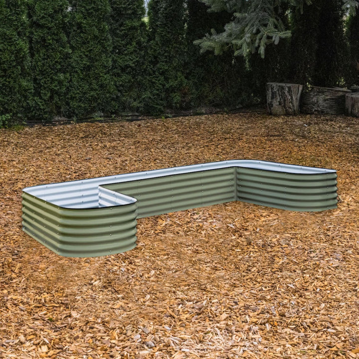 Tall U-Shape Raised Garden Bed  - Multiple Heights