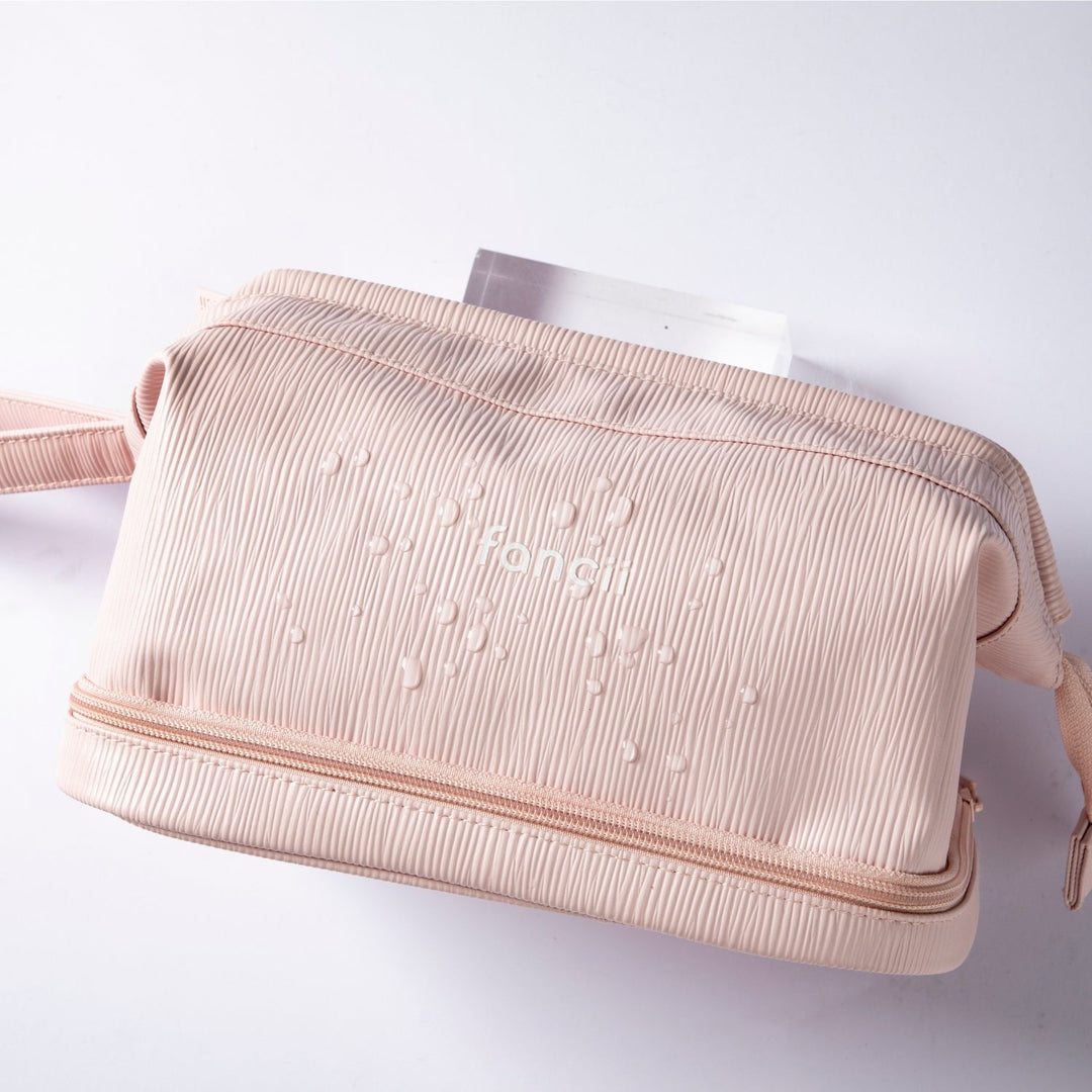2 - in - 1 Makeup Bag (Spring '25 Add - On) - Clementine Home Floral Gift