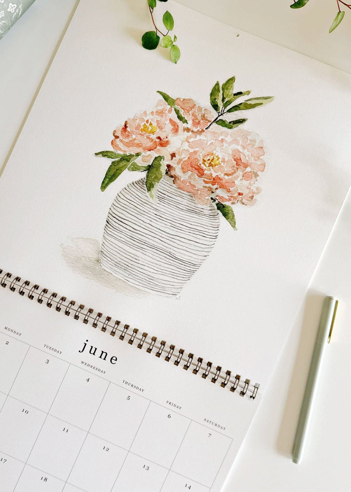 2025 Bouquets Calendar - Clementine Home Floral Gift