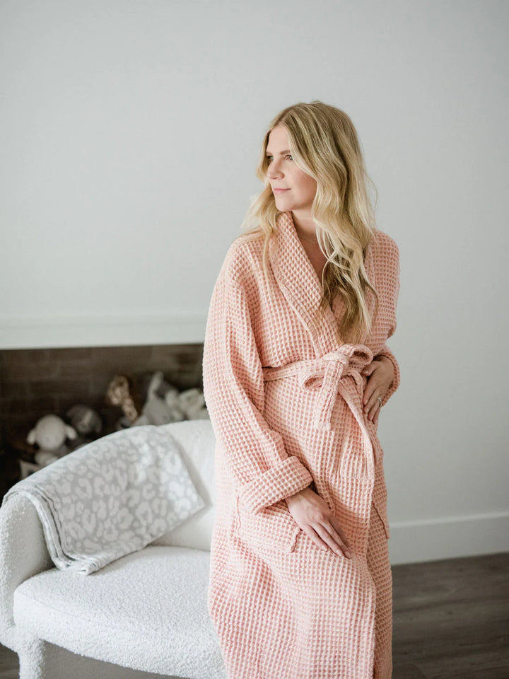 Waffle Robe - Dusty Pink (Winter '24 Add-On)