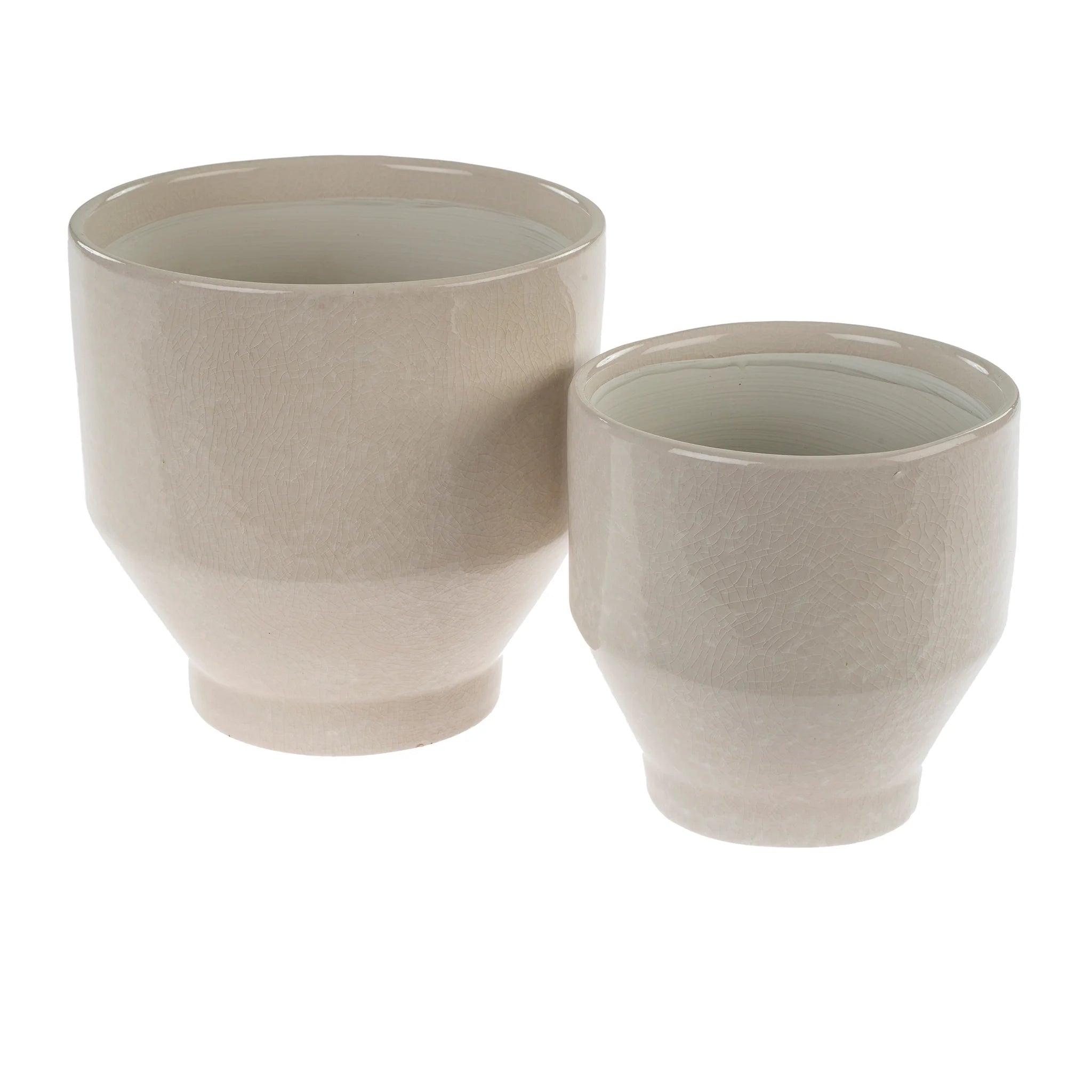 Oxford Pots Set of 2 - White