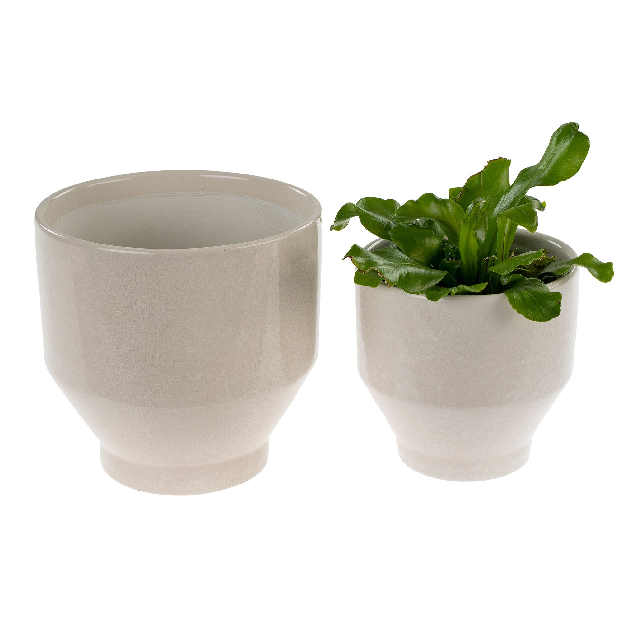 Oxford Pots Set of 2 - White