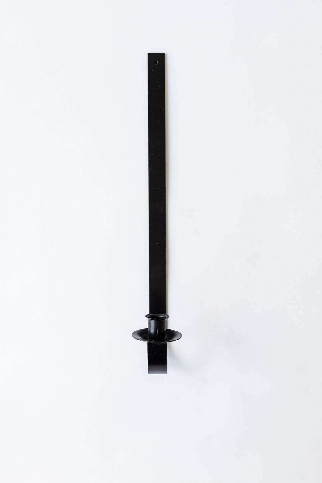 Slender Iron Candle Sconce