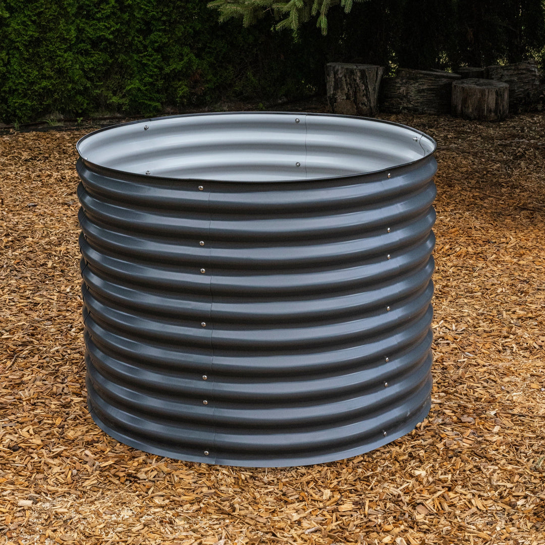 Tall Large Round Raised Garden Bed - Multiple Heights