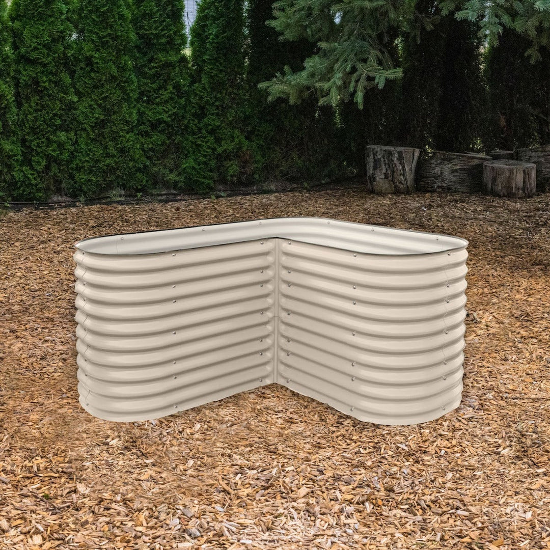L-Shape Raised Garden Bed - Multiple Heights