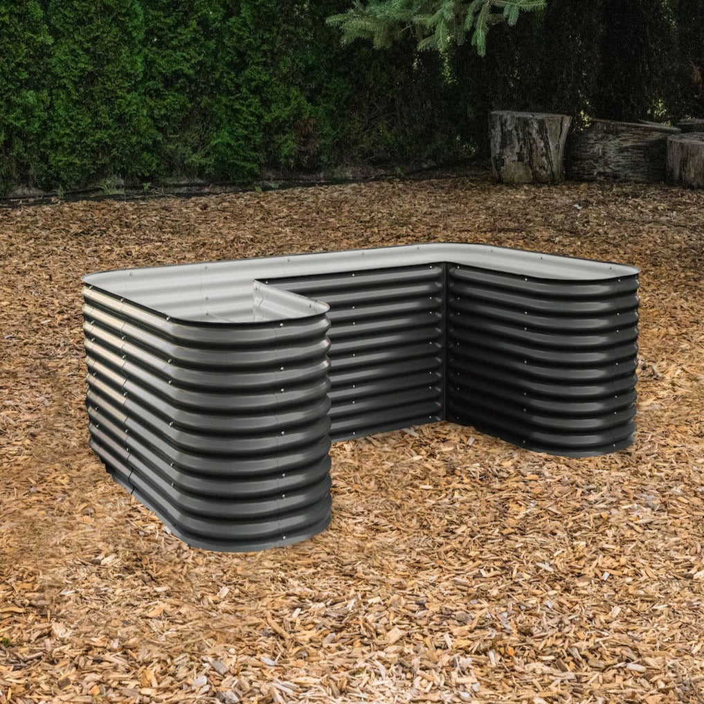 Tall U-Shape Raised Garden Bed  - Multiple Heights