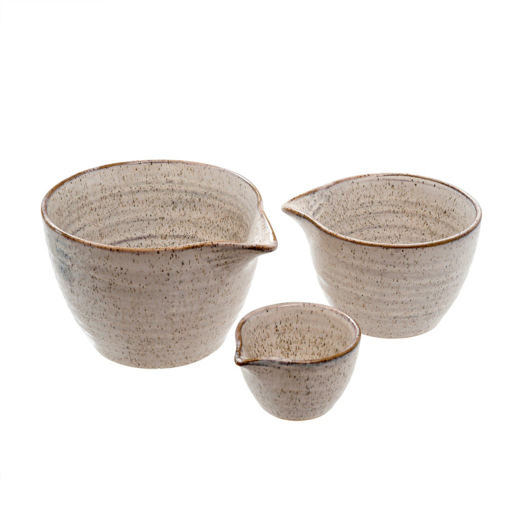 Galiano Spouted Bowls - Set of 3