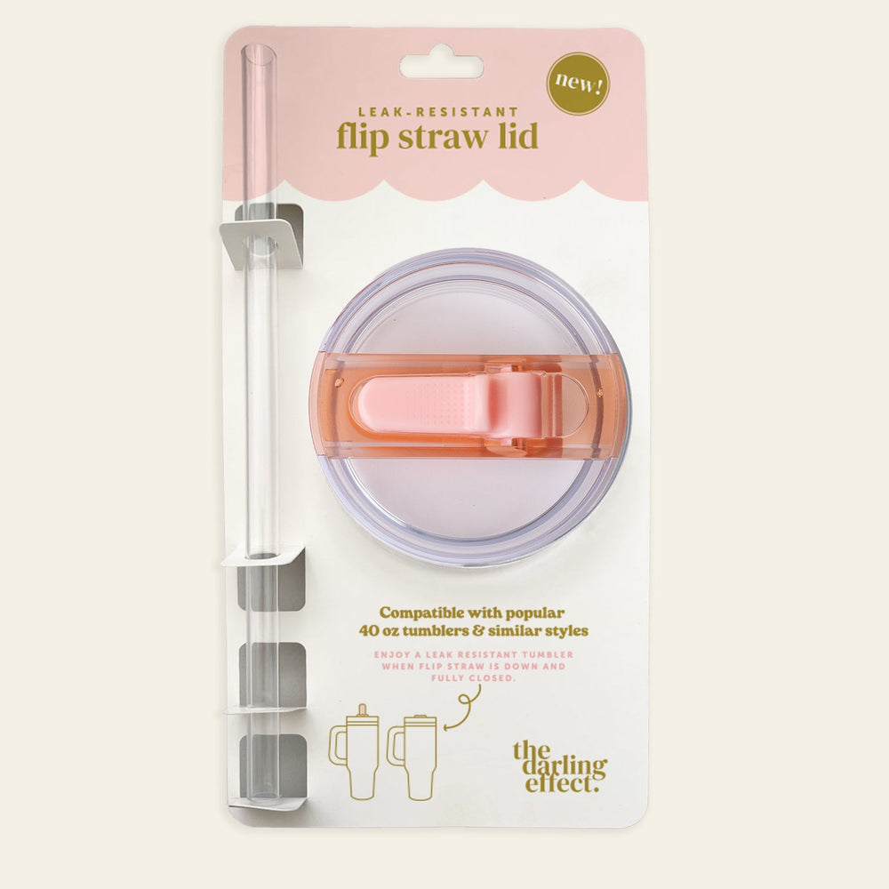 40 oz Lifestyle Flip Straw Lid - Clementine Home Floral Gift