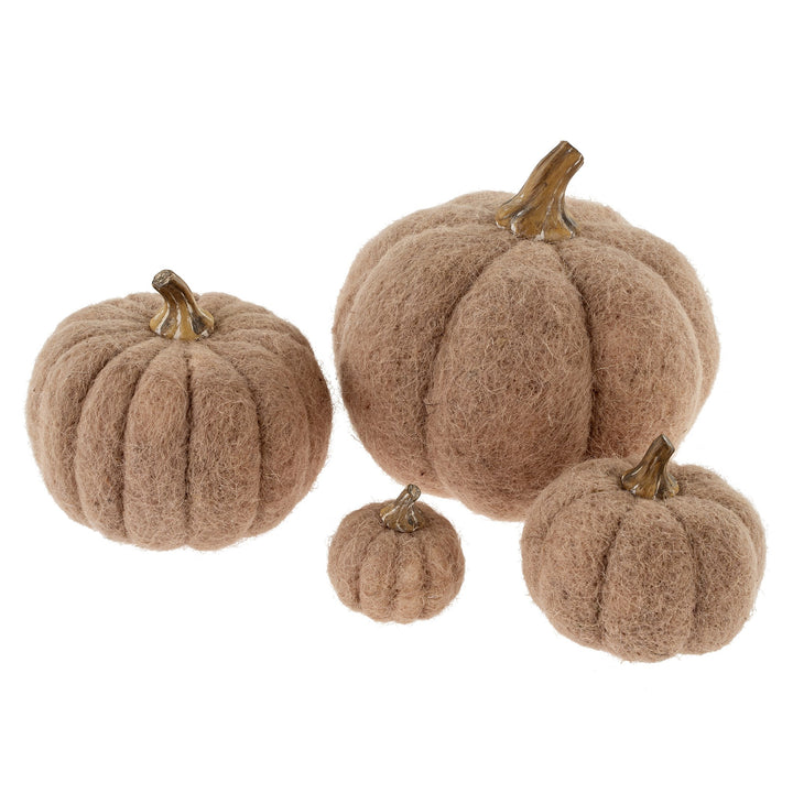 Felt Pumpkin - Oat