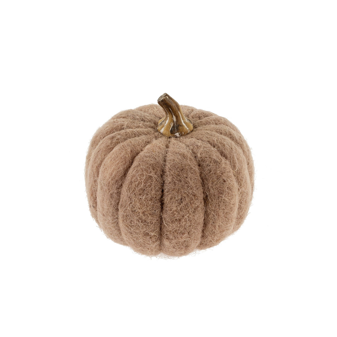 Felt Pumpkin - Oat