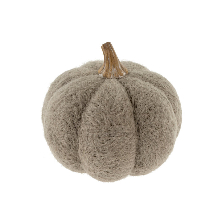 Felt Pumpkin - Grey