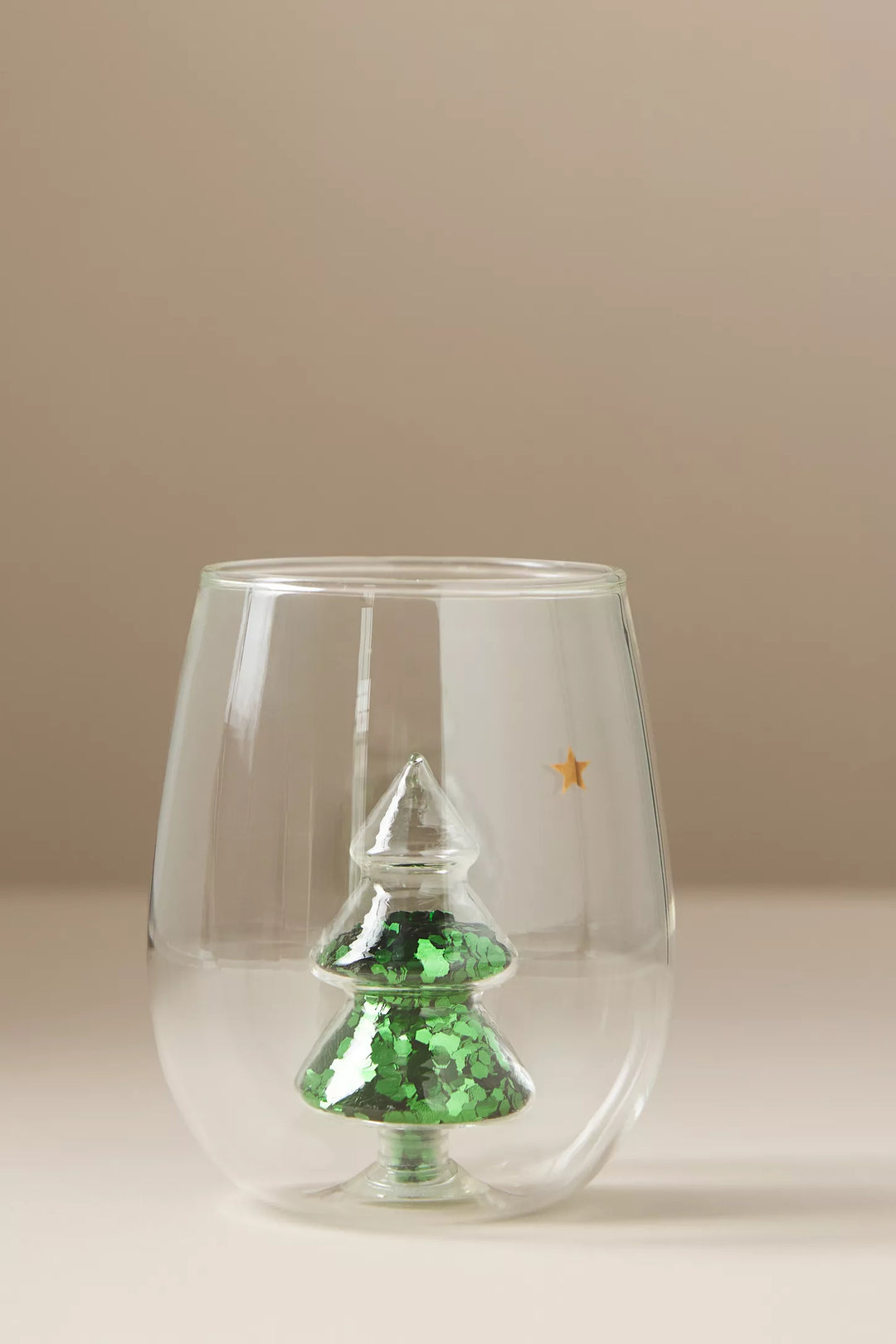 Sparkle Tree Wine Glass