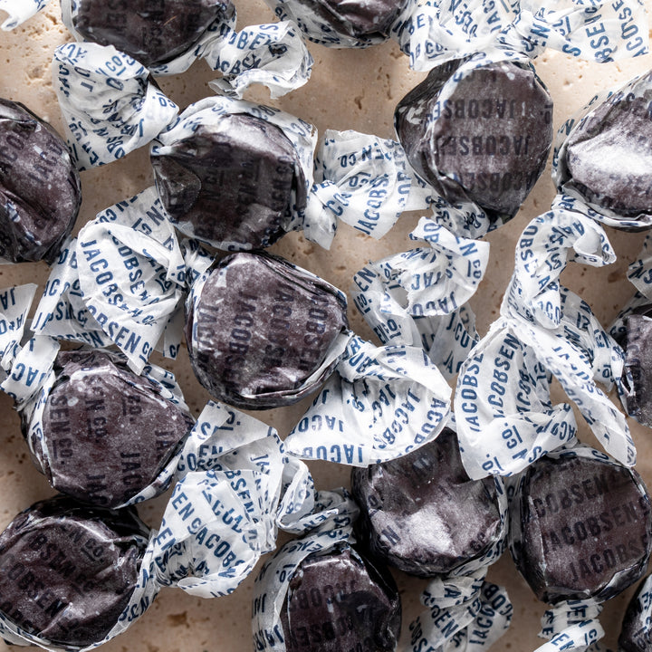 Salty Black Licorice - Pure Sea Salt Licorice Candy